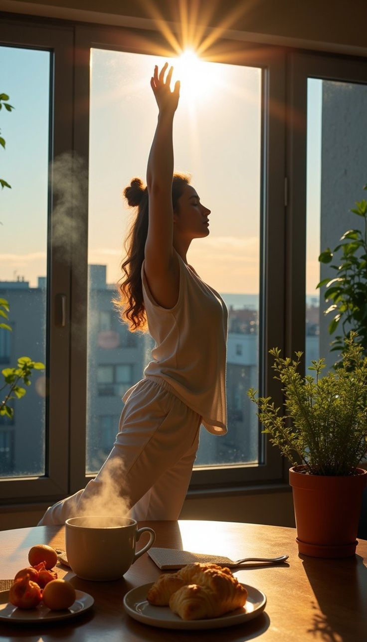 Wave diagram suggesting alternating rest and movement emphasis